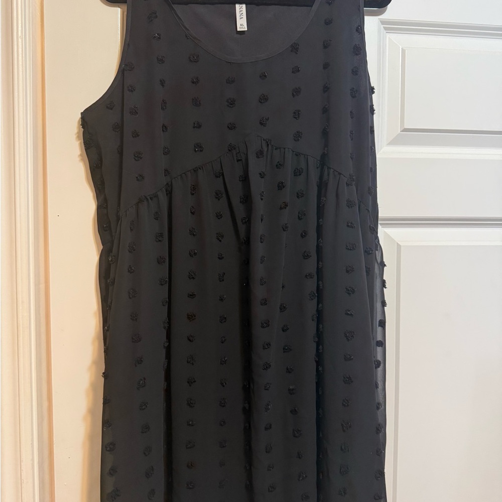 Zenana Outfitters Black Midi Dress